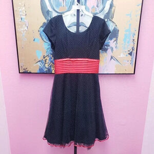 Vintage Jody California Polka Dot Dress